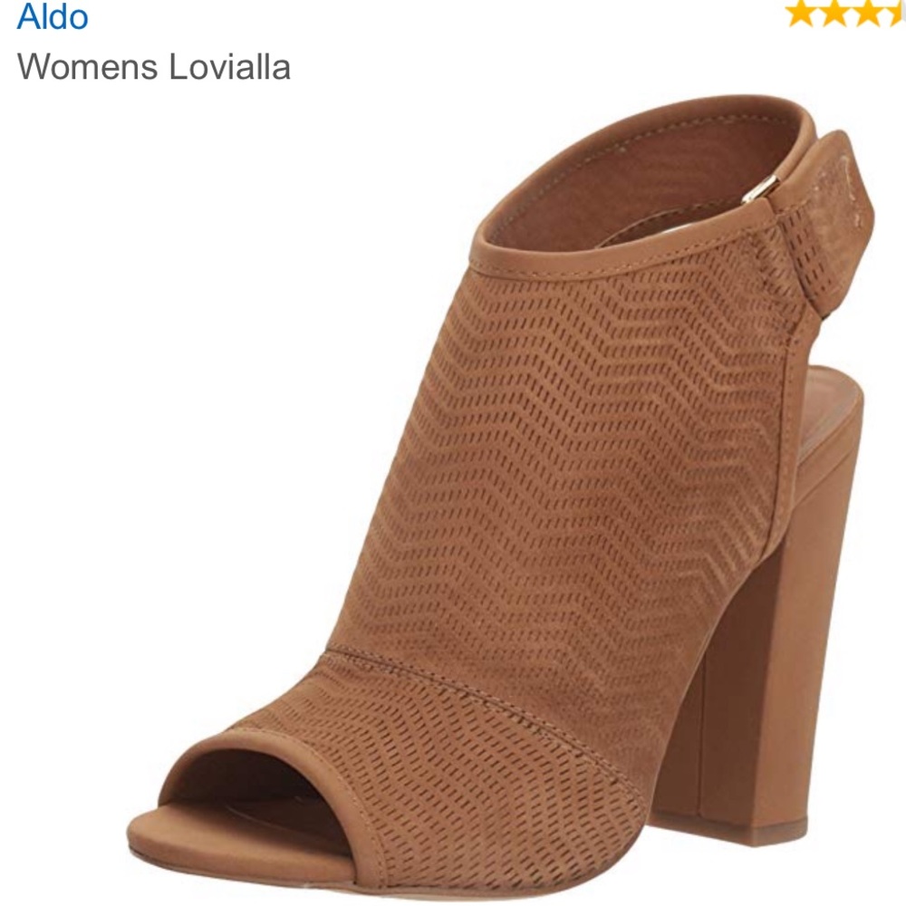 ALDO HEELS. LIKE NEW. WORN ONCE.